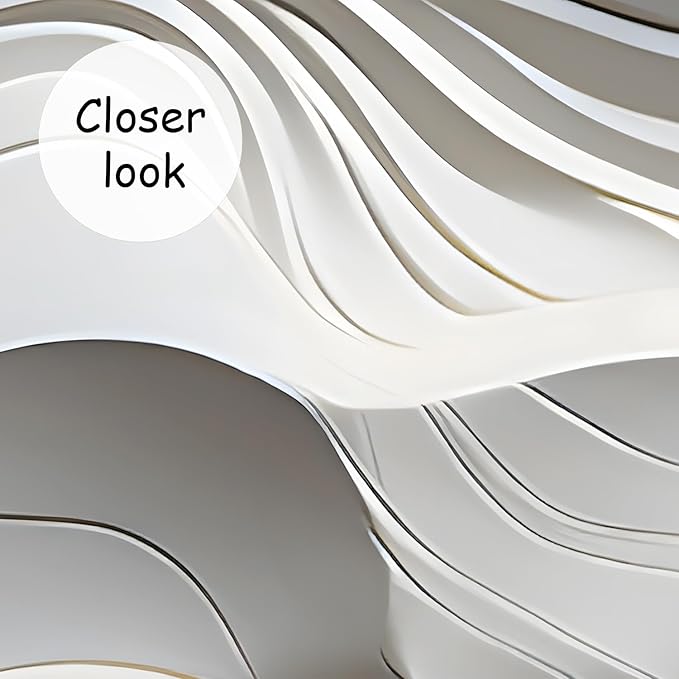 AFZEVEB-3D Stereo Relief Lines Living Room Background Wallpaper Mural 159"x107"(Not Peel and Stick)