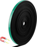 Magnetic Tape Roll Thin Strips, 0.39 Inch x 66 Feet Magnetic Board Dividers Whiteboard Graphic Decorative Tape Marking Line for Classroom Office Art Accessories(Green)