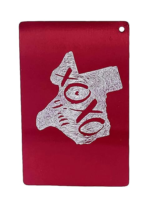 Metal Engraving Blanks for Etching w/Silhouette Cameo 4 Pro Plus, Brother Scan and Cut, Maker, Explore Air 2 or Laser Engraving Blanks - Anodized Aluminum Sheet Metal & Plates for Crafting- 18 Pack