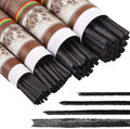 Gueevin 100 Pcs Willow Charcoal Sticks, Willow Charcoal, Artists, Beginners, Students, Perfect for Sketching, Drawing, Shading, and Fine Art Christmas Gifts for Art (2-4mm,4-5mm,5-7mm,7-9mm)