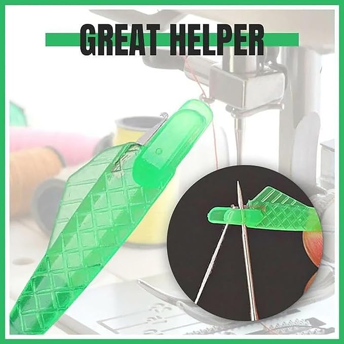 Automatic Sewing Needle Threader, Upgrade Fish Type Quick Needle Threaders for Hand Sewing, Sewing Machine Needle Threader Tools, Sewing Supplies - Designed for Sewing Lovers Alike (10pcs)