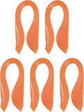 PATIKIL 600pcs Quilling Strips Paper 1/8"(3mm) 39cm Origami Paper Quilling Strip for Art DIY Hand Craft Christmas, Coral Orange