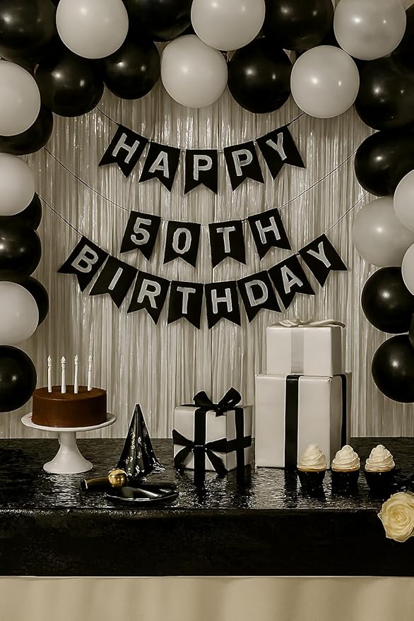 Anderson's Black Shiny Metallic PVC Roll: 47" x 100' Flame-Resistant Event Decor for Weddings, Parties, Photo Booths, Gift Wrap, Table Covers, Backdrops, Crafts & Holiday Decorations