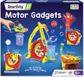 Smartivity 10-in-1 Motor-Powered Gadgets Kit for Kids Ages 6, 7, 8, 9, 10, 11, 12 Years Old Boys & Girls | Build 10+ Cool Electronics Projects | Christmas, Birthday Gift for Smart Kids | DIY STEM Toys