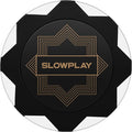 SLOWPLAY Nash Clay Poker Chips, 14 Grams Heavyweight Clay Composite, 40mm Large Chips in Bulk, Pack of 50 in White Without Denomination