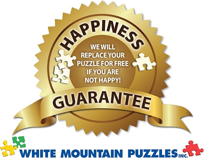White Mountain Puzzle Sorter and Mystery Puzzle