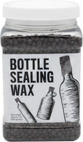 Blended Waxes, Inc. Bottle Sealing Wax, Pastille Wax Seal Beads For Wine, Beer, and Liquor Bottle Sealing, Seals Between 25-30 Bottles, 1 lb, Purple Metallic
