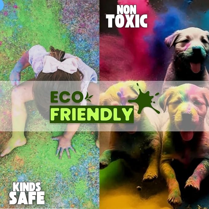 2.2lb/1kg purple Holi color powder rangoli non toxic bulk organic washable natural gender reveal decorations colour war kids dog animal summer camps festivals gift run gulal
