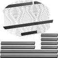 Flutesan 8 Pcs Knitting Chart Keeper Magnet Replacement Set Cross Stitch Line Keeper Knitting Pattern Holder Fold up Pattern Holder, Only Magnet(3 Size)