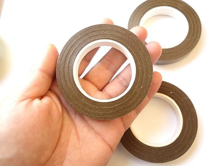 Transun Moo 4 Rolls 1/2 Inch Floral Tapes Florist Wraps for Bouquet Stem and Flowers Making Craft Projects (30 Yards, Mixed Color)