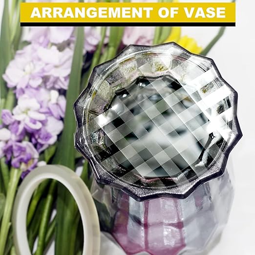 2Packs Clear Floral Tape - 1/4" Wide Floral Vase Tape, Clear Waterproof Floral Tape for Fresh Flower Bouquets and Flower Arrangements Crafts (0.25inch*2Packs)