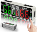 YZ Upgraded Digital Scoreboard with Timer, Mini Magnetic Electronic Scoreboard, LED Portable Scoreboard Basketball, Cornhole Score Keeper for Indoor&Outdoor Games