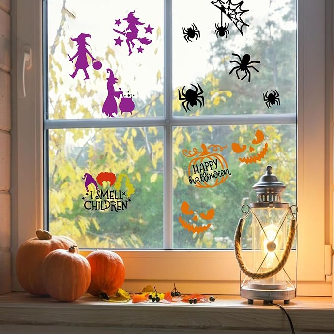 Halloween Stencils for Painting on Wood 3inch Reusable Pumpkin Ghost Face Stencils Boo Trick or Treat Draw Templates for Painting on Wood Slice Tier Tray Fabrics Window Decor