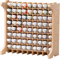 Large Capacity Plastic Model Tool Storage Paint Rack - Holds 72 Pieces, Compatible with Vallejo Modular Paint Rack, MDF Material, GK12
