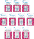 SCHMETZ Quilting Needles - Size 75/11, 5-Needle Cards, Pack of 10