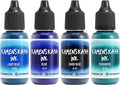 Alcohol Ink Set #11: Matched Color Combination of Alcohol Inks, 4 pcs. 0.51 fl oz (15 ml) Each
