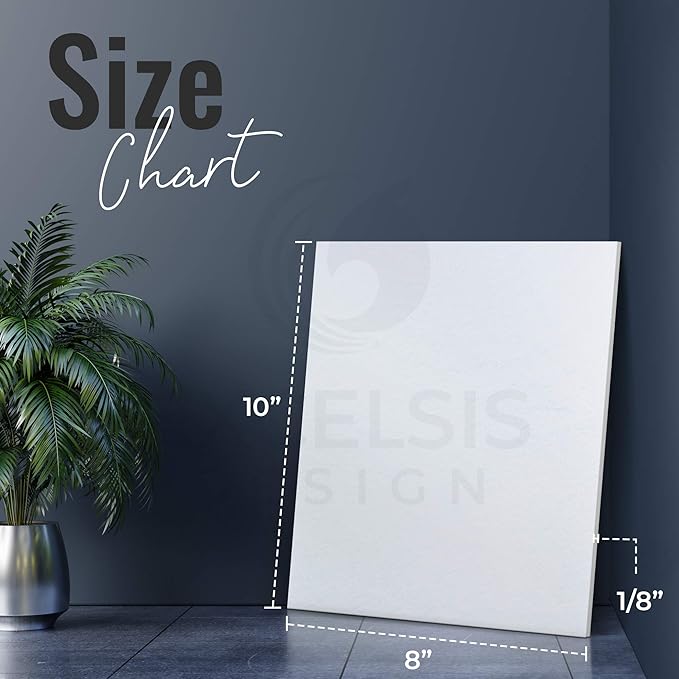 White Foam Board 8 x 10 x 1/8" (3mm) Inch, 15 Pack Acid-Free Foam Core Poster Board Sheets for Art, Crafts, Presentation, Vision Board, Signboard, and Party Decorations