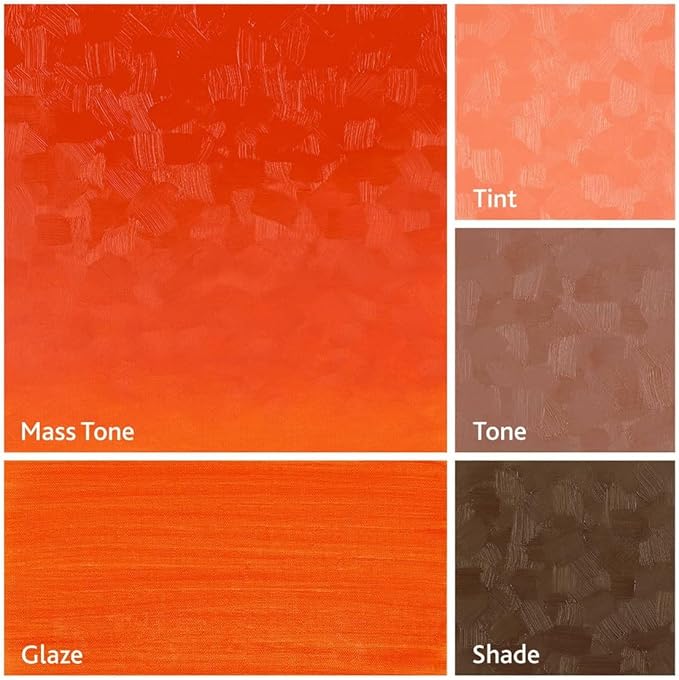 Tusc & Pine Artist Oil Paint - Permanent Orange Deep, 40 ml, Non-Yellowing, Rich & Creamy Consistency, Maximum Pigment Load, Small Batch Milled Oil Paints Made in the USA for Professional Artists