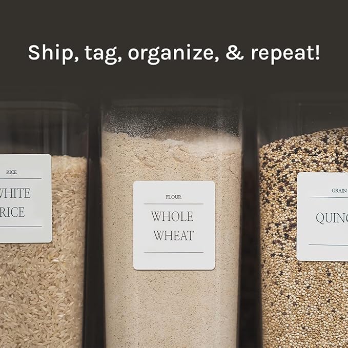 Premium Label Supply White Sticker FBA Labels – 4" x 3.33" – Laser/Inkjet Compatible – (6 per Sheet), 1000 Sheets - 6,000 Total Adhesive Labels