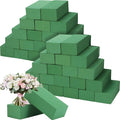 Pangda 30 Pcs Floral Foam Blocks 7. 9''lx3. 5''wx2. 4"h Green Wet and Dry Flower Foam for Fresh and Artificial Flower Arrangements Bulk Florist Supplie for Wedding, Birthdays, Diys, Arts, Crafts