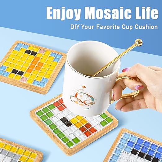 Mosaic Crystal Grout – Ultimate Grouting Solution & DIY Craft Essential for Mosaic Tile Projects, Handmade Art, & Home Decor (12.3oz)