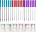HONEYSEW 30 Pieces Sewing Machine Needles HAX1 130/705H Universal Regular Point Flat Shank Sewing Needle Compatible with Singer, Brother,Janome,Pfaff and Other Brand (Size(11,14,16) X10PCS)