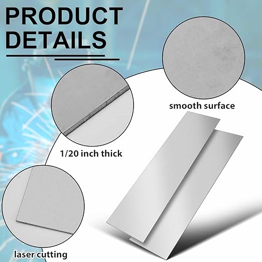 1 pcs 16 Gauge 12 x 48 inch Metal Steel Sheet Steel Plate Mild Carbon Cold Rolled Square Weldable Metal Panels for Outside Industrial DIY Use Projects Weld Accessories