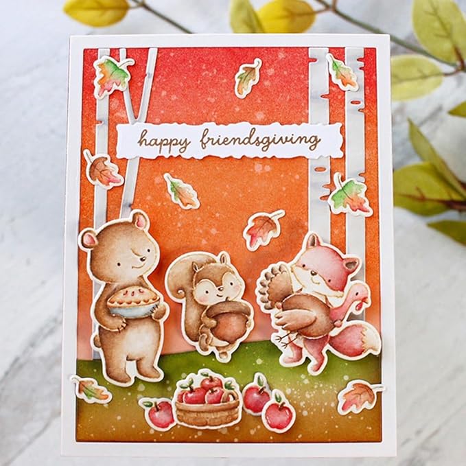 Cutting Dies Metal Stencils Scrapbooking Tools Flowers Lace Frame DIY Embossing Template for Paper Card Making Album Arts Crafts Supplies (Tree Frame B-11.1x14.2cm)