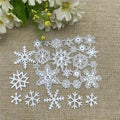 Lapoo Festivals Metal Cutting Die for Scrapbooking - Durable, Cut Stencils for DIY Scrapbook Photo Album Decorative Paper Card, Card Making Supplies, Embossing (Christmas Snowflake 3.5 x 3 in)