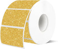 2.25"x1.25" Direct Thermal Labels, Holographic Thermal Printer Labels for Barcode, Self-Adhesive Address Shipping Thermal Label Stickers-1 Roll, 300 Labels, Holographic Gold