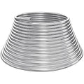 Pelopy Aluminum Wire 1/4 Inch Diameter Metal Wire 20 ft Armature Bendable Armature for Sculpting Dolls Floral Jewelry Making Weaving DIY Crafts, Silver