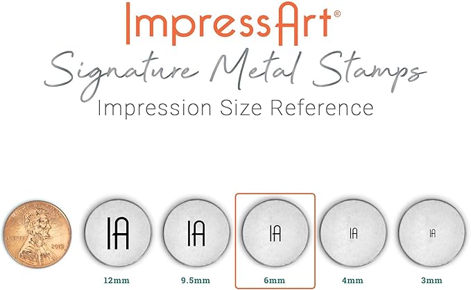 ImpressArt - Sun Metal Stamp, Nature Steel Punch for Unique Designs, Crafts & DIY Projects (6mm)
