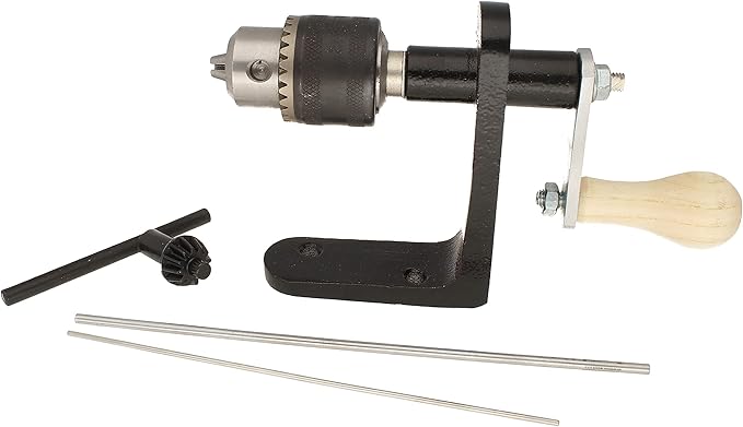 The Beadsmith EZ Coiler Pro – Wire Elements – Includes Mountable Base, 2 Mandrels, Chuck Key, Instructions, and a Storage Case – Create Jump Rings, Coiled Beads, Beaded Coils, and Spirals