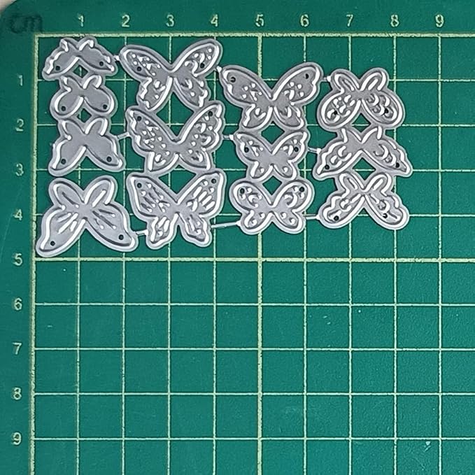 Cutting Dies for Card Making, Metal Scrapbooking Die-Cuts, DIY Bckground Frame Crafts Embossing Stencil, Paper Template Mold/Photo Album Arts Tool (Mini Butterfly-8.4x5cm)