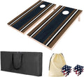 4×2FT Cornhole Board Set,Wooden Corn Hole Games for Adults Bean Bag Toss Game Set, with Corn Hole Bags Set 8,2 Cornhole Boards and a Carrying Case for Wedding/Party/Outdoor/Hiking/Yard