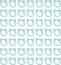 uxcell 50pcs Stitch Markers, Spiral Stitch Markers Crochet Needle Clip Counter Knit Ring Crochet Locking Sewing Accessories for DIY Handcraft Knitting and Crocheting, Lake Blue
