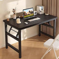 31.5 Inch Foldable Desks for Small Spaces,Foldable Desk No Assembly,Small Table for Bedroom,Black.