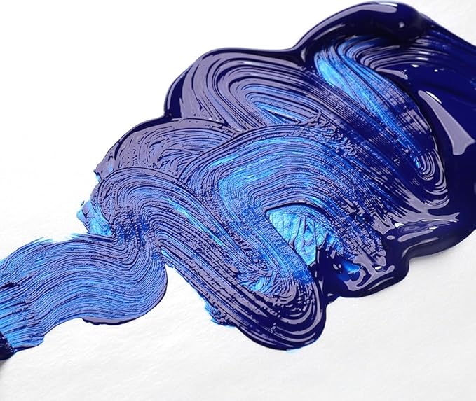 OPEN Slow-Drying Acrylics by GOLDEN, Phthalo Blue/G.S., 5 fl oz. tube, Professional Acrylic Paint, Transparent