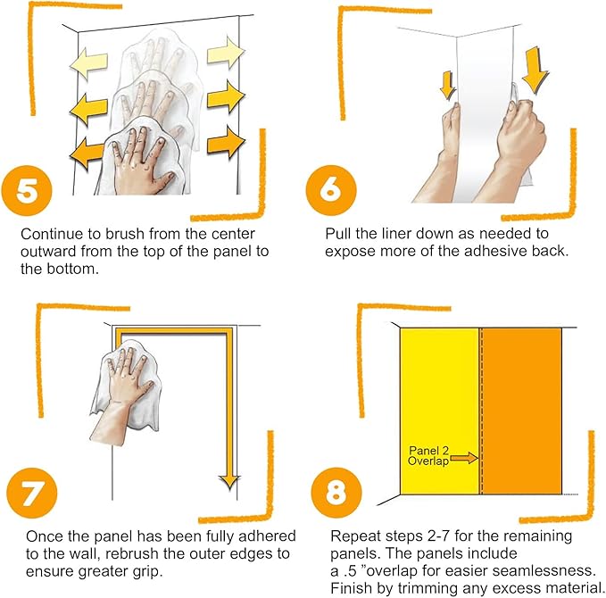 wall26 - Grunge Concrete Wall - Removable Wall Mural | Self-Adhesive Large Wallpaper - 66x96 inches