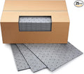 Weewooday 25 Pieces Oil Absorbent Pads 19.69 x 15.75 Inch Oil Spill Mat Garage Accessories Water Absorbent Mat for Leaks Liquids Absorbing Protecting Home Garage Basement