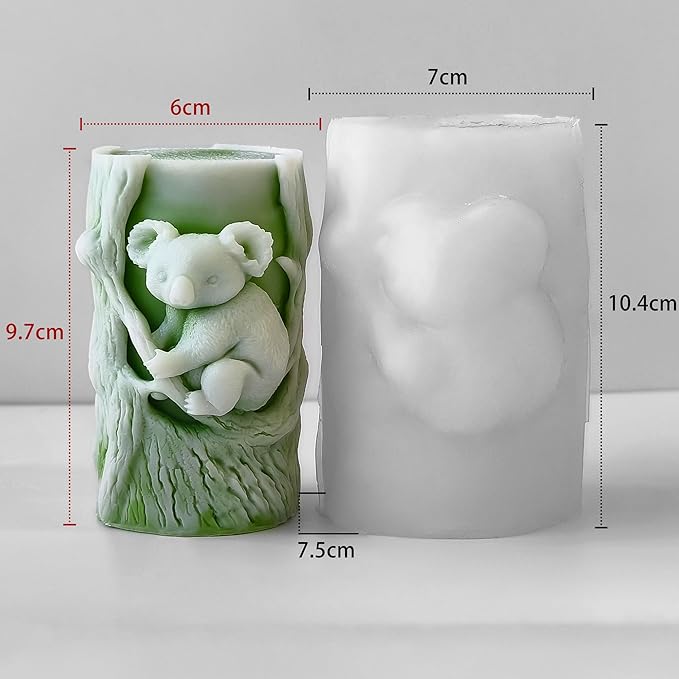 Animal Molds Animal Resin Mold - Resin Casting Silicone Molds for Home Decor & Candle Making Wave Spiral Mold