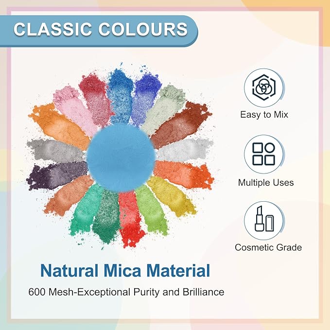 uxcell 10g/0.35oz Cosmetic Grade Mica Powder, 600 Mesh Mica Powder Natural Resin Epoxy Pigment Powders for Casting Resin, Candle Dye, DIY Nail Polish and Lip Gloss, Wine Red