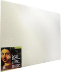 Ampersand Art Supply Wood Gesso Art Painting Panel: Canvas Texture, 3/8 Inch Depth, 18" x 24"