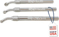 Excel Blades Pounce Wheel Set – Stainless Steel Fabric Tracing, Perforating, Cutting, Sewing, Quilting & Embossing Tool – Set of 3 Assorted Sizes – Made in USA