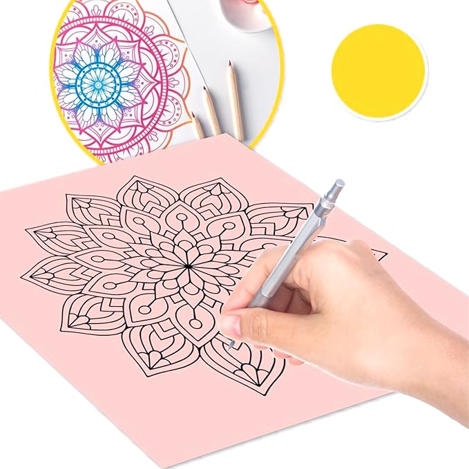 8PCS 8 x 6 Inches Pink Rubber Carving Block, Soft Rubber Stamp Carving Blocks, Rubber Linoleum Block for Craft, DIY