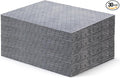 15" x 20" Heavyweight Oil and Water Absorbing Pads,Gray Absorbing Heavy Weight Oil and Water Absorbent Mat Pad 30Pads(Gray)