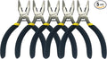 BOOSDEN Mini Lineman's Pliers, 5 Pack, 5 Inch High Leverage Cutting Pliers, Side Cutter for Electrician Work or Jewelry Making