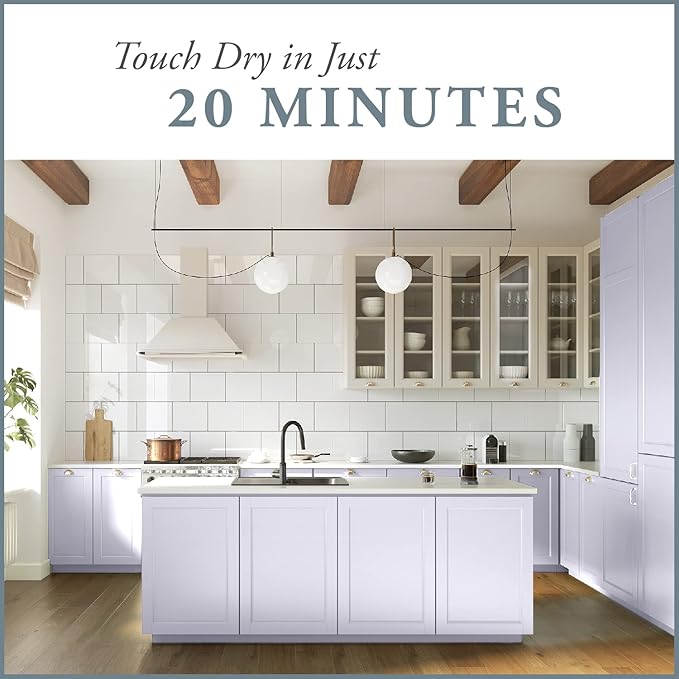 AMY HOWARD AT HOME Chalk-Based One Step Paint for Furniture, Cabinetry, Decor, Finish, and More | No Stripping, Sanding, or Priming | Ultra-Light Base | 32 Ounce | Chelsea Square