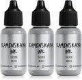 Metallic Alcohol Ink Set: Silver Alcohol Ink, 3 pcs 0.51 fl oz (15 ml) Each