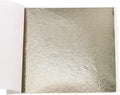 KINNO 100 Sheets Gold Leaf Sheets - KINNO Antique Silver Foil Paper Multipurpose for Home, Wall, Frame, Ceiling, Furniture Decoration, 3.15 by 3.35 Inches